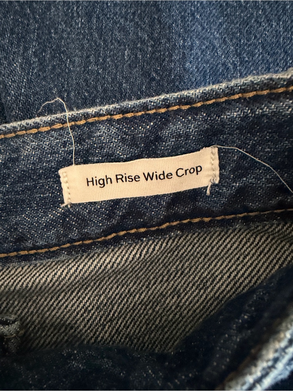 Frame NWOT Le Pallazo Denim‎ Cropped Wide-Leg Quietluxury Jeans in Blue - Picture 11 of 11